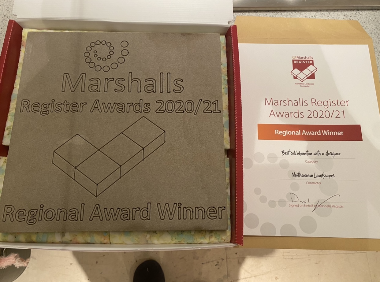 Marshalls Register Regional Award Winner 20/21